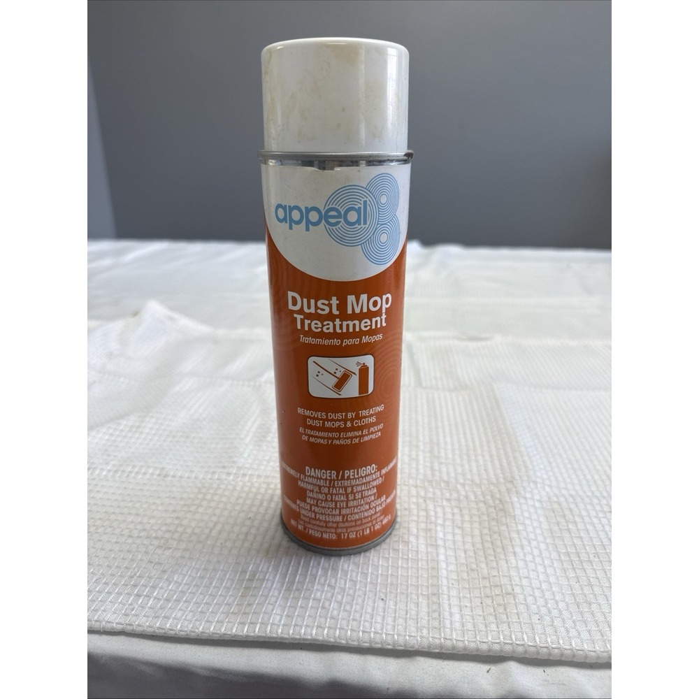 Appeal Commercial Professional Janitorial Dust Mop Spray Can Discontinued New